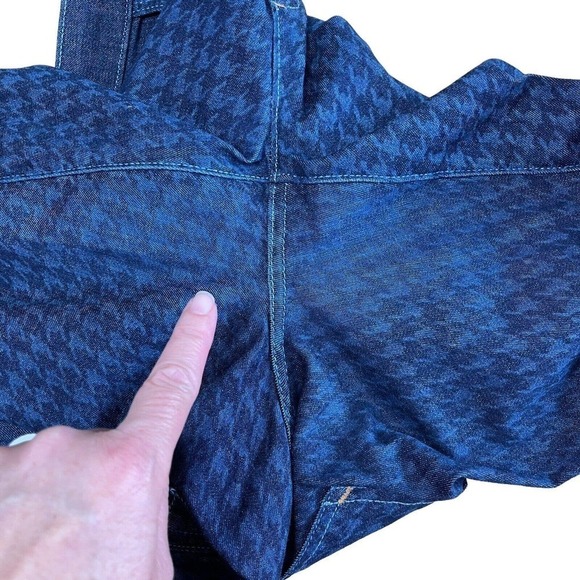 Anthropologie Pilcro And The Letterpress Hounds Tooth Skinny Jeans Size 31 - Picture 8 of 11